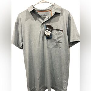NWT Salt Life Aqualite Performance Pocket Polo Shirt